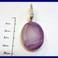 pendant..purple agate