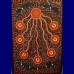 Aboriginal Art Canvas - Robinson-Size:88x135cm - H